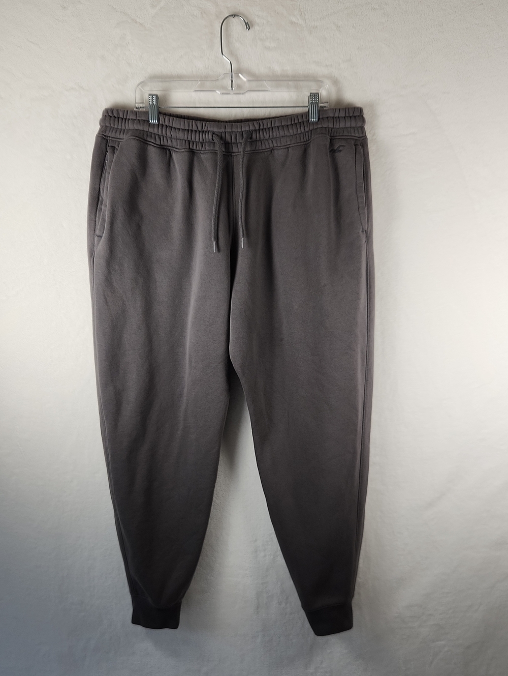 Hollister Sweatpants Men's Dark Gray Drawstring Joggers XXL - Picture 3 of 16
